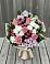 Букет цветов из: Альстромерии, Гвоздики, Розы и Хризантемы в Мочилы