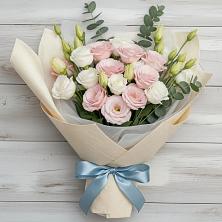 Букет цветов из:  Лизиантусы в Мочилы