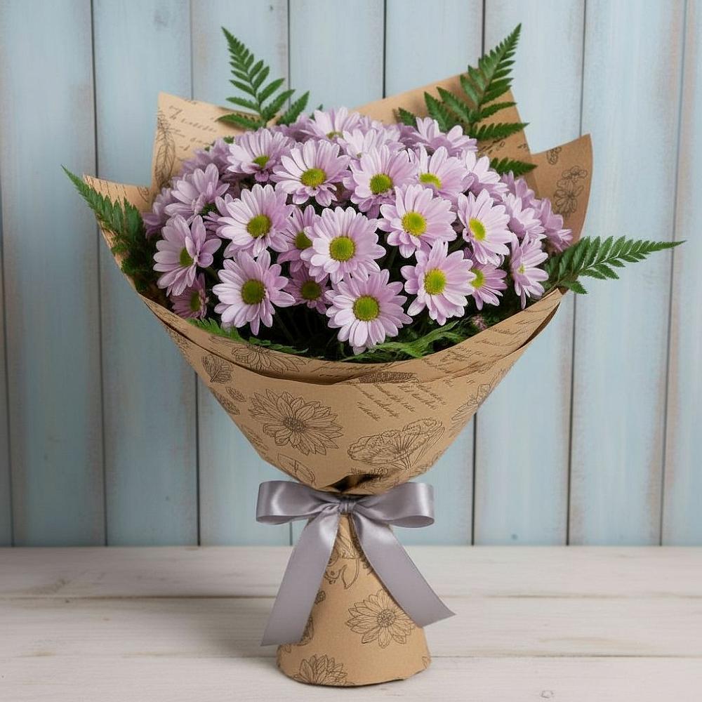 Букет цветов из: Хризантемы в Мочилы