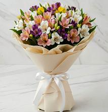 Букет цветов из:  Альстромерии в Мочилы
