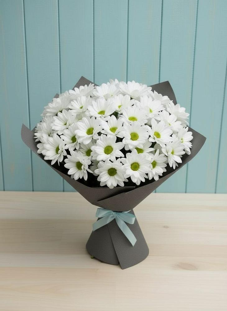 Букет цветов из: Хризантемы в Мочилы