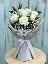 Букет цветов из:  Розы в Мочилы