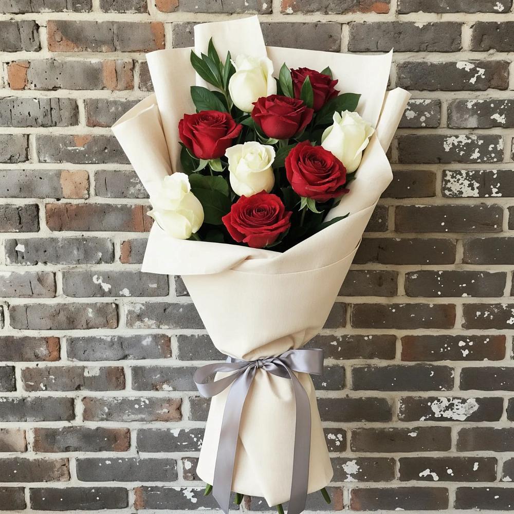 Букет цветов из: Розы в Мочилы