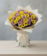 Букет цветов из:  Хризантемы в Мочилы