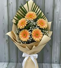 Букет цветов из:  Герберы в Мочилы