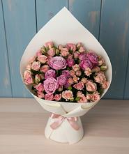 Букет цветов из:  Розы в Мочилы